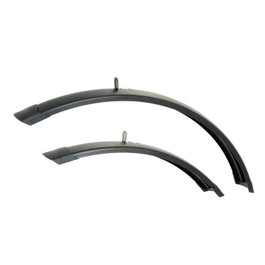 Pletscher Guardabarros de aluminio Fender Sport para City, Trekking y Touring con fijación incluida