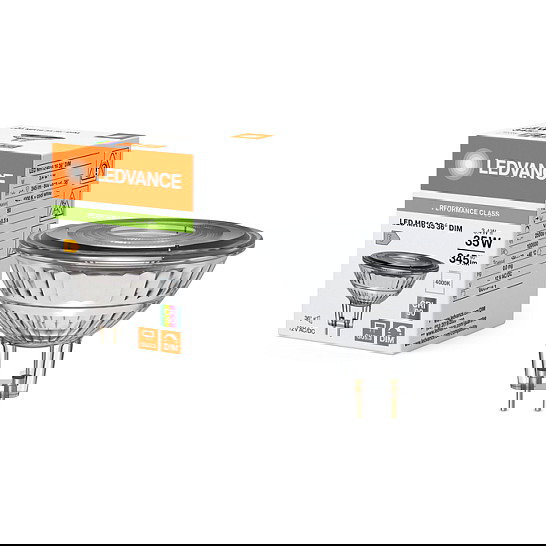 OSRAM LED MR16 35 36° DIM P 3.4W GU5.3 Blanco Frío Regulable Bombilla 345 lm