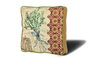 Aberto Design Cojín YM1159 de Algodón y Poliéster, 42x42 cm, Suave y Cómodo para Decoración del Hogar