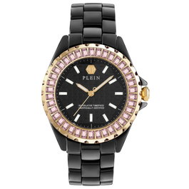 Philipp Plein PWPPA0324 Reloj de Cerámica Negro