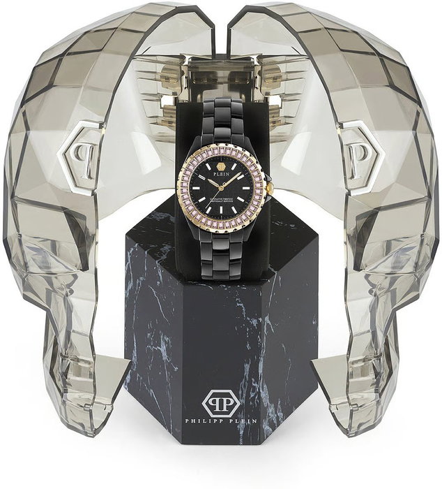 Philipp Plein PWPPA0324 Reloj de Cerámica Negro Philipp Plein PWPPA0324 Reloj de Cerámica Negro