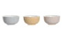 DKD Home Decor Set de 6 Cuencos Bandana Pastel Surtidos