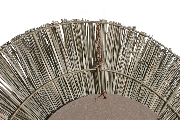 DKD Home Decor Espejo Seagrass 60x60 cm Natural