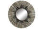 DKD Home Decor Espejo Seagrass 60x60 cm Natural