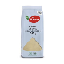 El Granero Integral Coco Molido BIO 500g Sin Gluten Paquete 6 Unidades