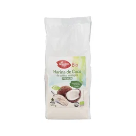 El Granero Harina de Coco Ecológica Bio 500Gr, Coco Molido, Sin Gluten, Vegano, Ideal para Cocinar y Dieta Cruda