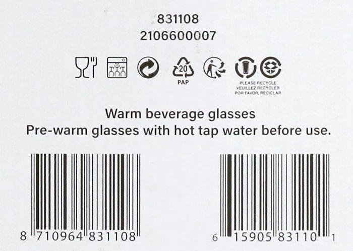 Royal Leerdam Set 6 Tazas Desayuno Sentido 37 cl (4 Cajas)