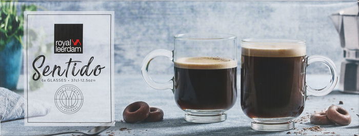 Royal Leerdam Set 6 Tazas Desayuno Sentido 37 cl (4 Cajas)