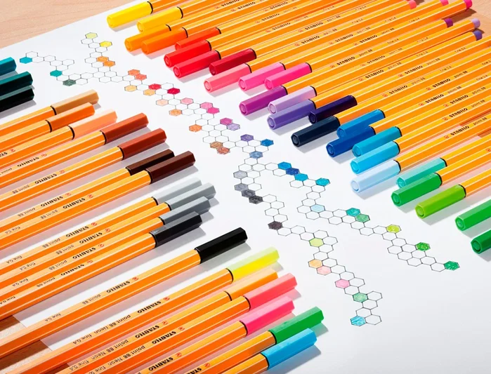 Stabilo Point 88 Rotulador Albaricoque Caja de 10 Unidades