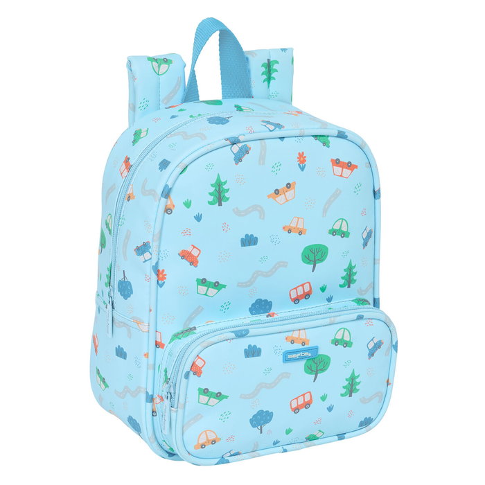 Mochila Infantil Safta Coches Azul 22 x 27 x 10 cm Mochila Infantil Safta Coches Azul 22 x 27 x 10 cm
