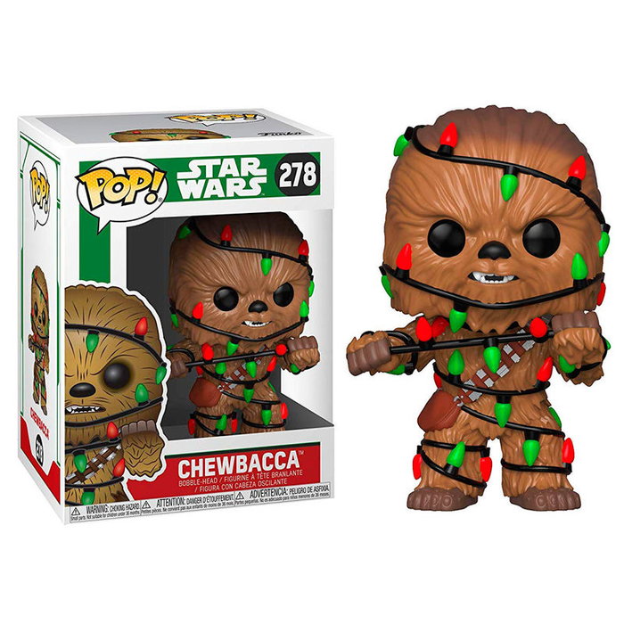 FUNKO Figura POP Star Wars Holiday Chewie with Lights