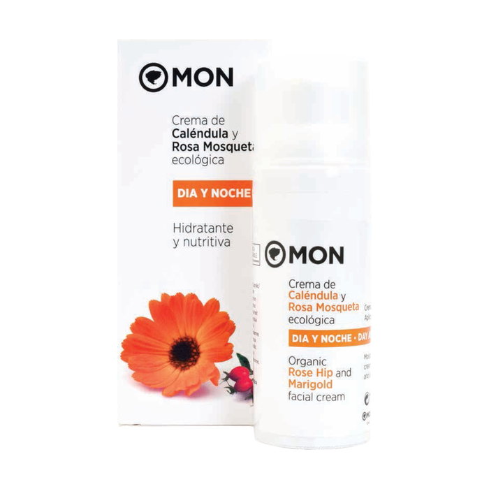 Mon Deconatur Crema Día y Noche de Caléndula y Rosa Mosqueta 50ml