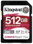 Kingston Canvas React Plus 512 GB SDXC UHS-II V60