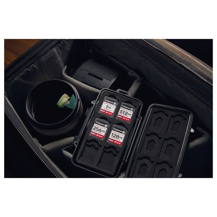 Kingston Canvas React Plus XC 512GB Tarjeta SD, Clase 10, UHS-II, U3, V60