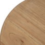 Ixia Mesa Auxiliar Madera Mindi Natural 40 x 40 x 55 cm
