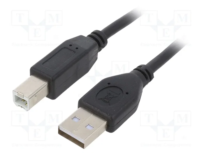GEMBIRD Cablexpert USB 2.0 de USB A a USB B, 4,5m, dorado GEMBIRD Cablexpert USB 2.0 de USB A a USB B, 4,5m, dorado