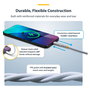 StarTech.com Cable de carga USB-C trenzado de 2m, 60W, Blanco
