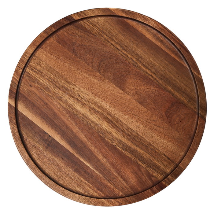 Home Deco Factory Cocooning Juego de 2 Mesas Nido Acacia y Pino Negro