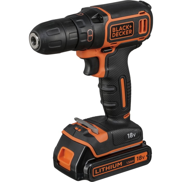 Black & Decker BDCDC18KB-QW Atornillador a batería Black & Decker BDCDC18KB-QW Atornillador a batería