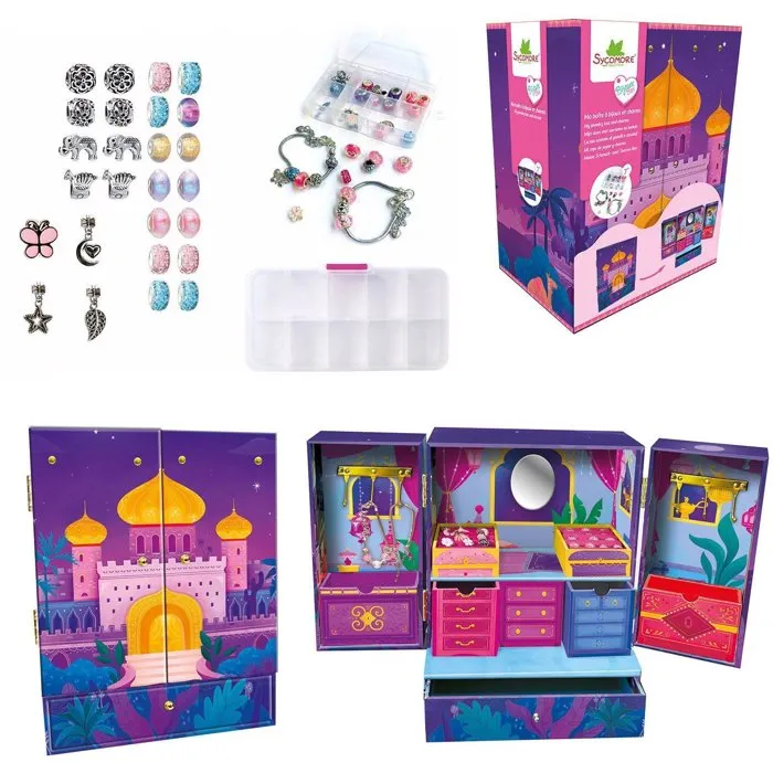 Sycomore SYC3517130014304 Joyero Mi Joyero y Caja de Amuletos A partir de 7 Años