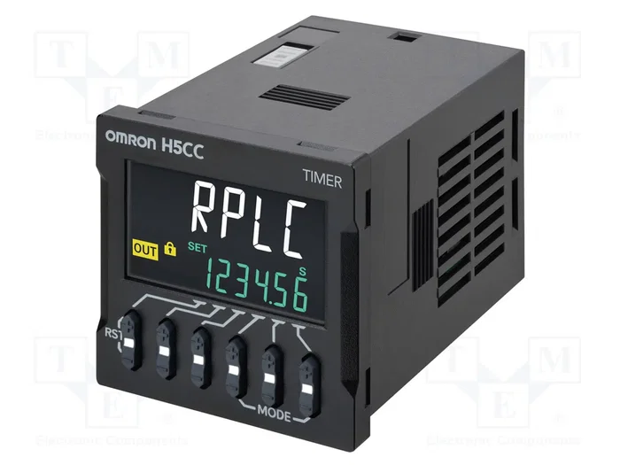 OMRON H5CC-A11 Relé de tiempo SPDT 100-240VAC OMRON H5CC-A11 Relé de tiempo SPDT 100-240VAC