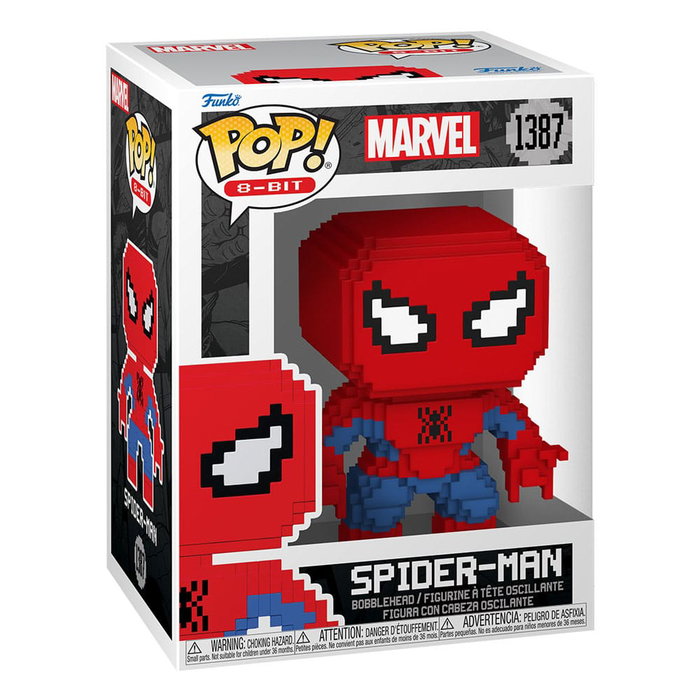 Funko Marvel POP! 8-Bit Spider-Man Figura de Vinilo