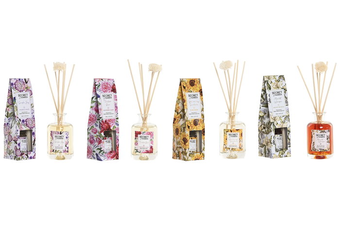 DKD Home Decor Ambientador Mikado Cristal Floral 60 ml DKD Home Decor Ambientador Mikado Cristal Floral 60 ml