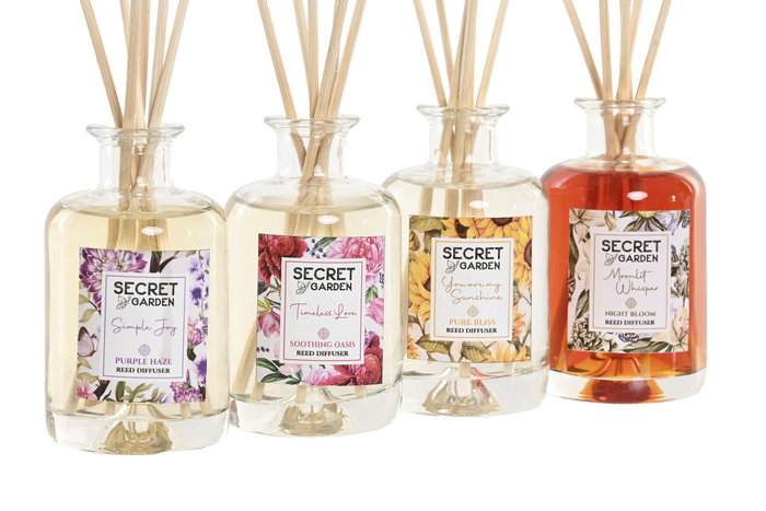 DKD Home Decor Ambientador Mikado Cristal Floral 60 ml DKD Home Decor Ambientador Mikado Cristal Floral 60 ml