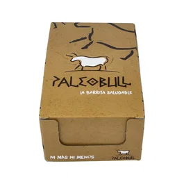 Paleobull Barritas Melocoton Caja 15Ud. Barrita Energética Proteica Dieta Paleo Sabor Melocotón Baobab Alto Contenido Proteínas 13g