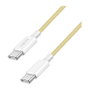LogiLink Cable USB 2.0 Tipo-C a Tipo-C de 1,5 m, amarillo