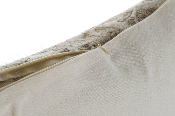 DKD Home Decor Cojin Sherezade23 Beige Marron 15 x 45 x 45 cm (2 Unidades)