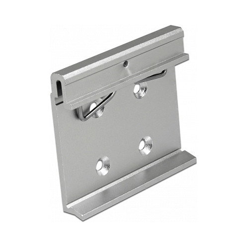 DeLOCK 65992 Clip de montaje de aluminio para riel DIN con 4 orificios de fijación DeLOCK 65992 Clip de montaje de aluminio para riel DIN con 4 orificios de fijación