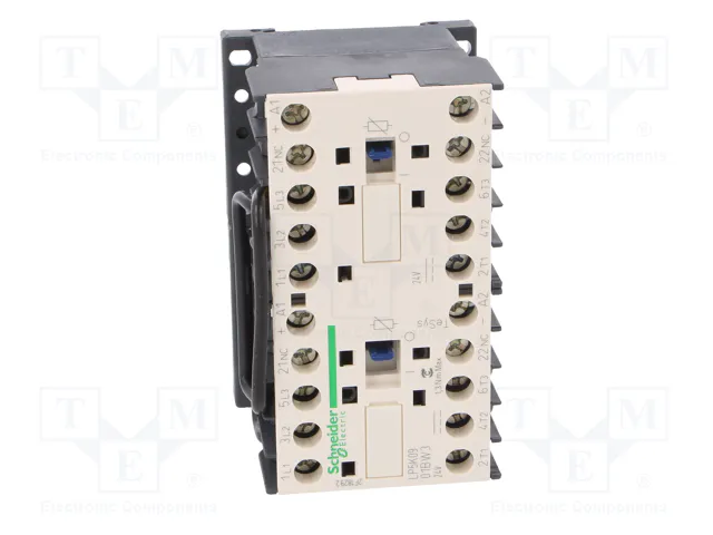 SCHNEIDER ELECTRIC Contactor Reversible TeSys K 9A 24VDC SCHNEIDER ELECTRIC Contactor Reversible TeSys K 9A 24VDC