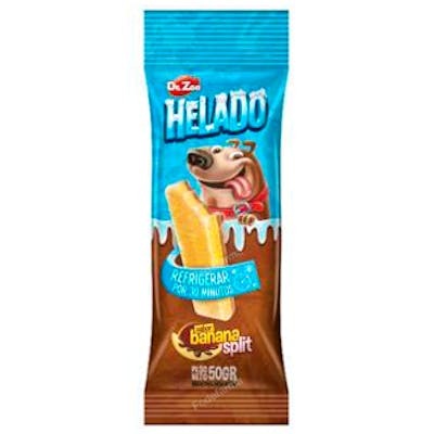Dr.Zoo Helado Perro Banana Split 24x50g Dr.Zoo Helado Perro Banana Split 24x50g