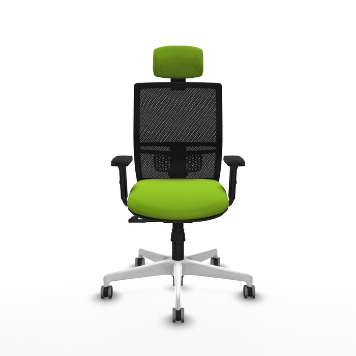 PIQUERAS Y CRESPO Silla de oficina Yunquera con mecanismo Sincro, Pistacho y Negro PIQUERAS Y CRESPO Silla de oficina Yunquera con mecanismo Sincro, Pistacho y Negro