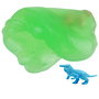 Jeux 2 momes Slime con Figura Dinosaurio (Azul, Fucsia, Verde, Amarillo) Blandiblub Infantil