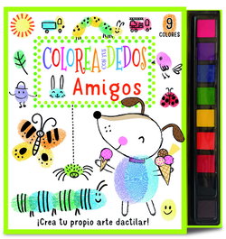 EDEBE Colorea con tus dedos: Amigos