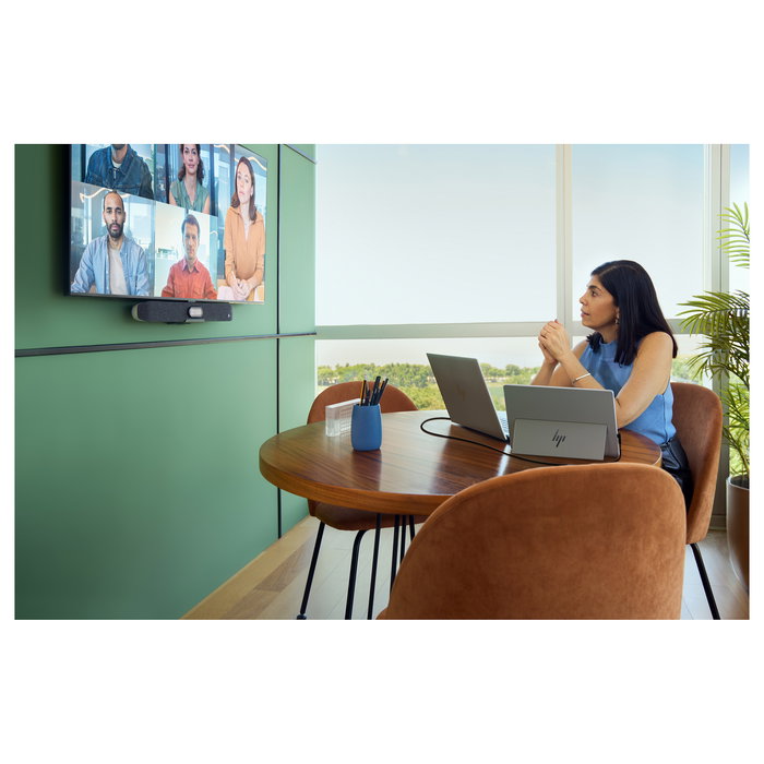 HP Monitor portátil Series 5 Pro 514pn 14" WQXGA IPS 75Hz, USB-C 65W, Borde Estrecho - Plata - (B88JWAA#ABB)