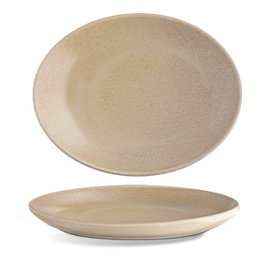 Langenthal Gobi Fuente Oval 28x22 cm, Porcelana, 28.4x22.4x2.5 cm (Set de 6)