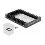 DeLOCK Bastidor de instalación para unidad SATA de 2.5 pulg. en bahía de 3.5 pulg. Negro