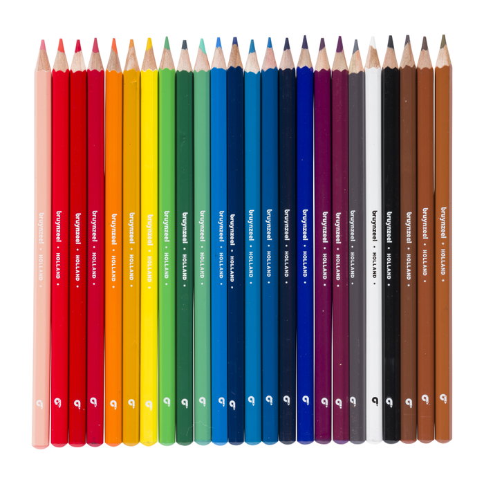 Bruynzeel Estuche de 24 lápices de color Kids