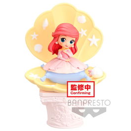 Banpresto Figura Disney La Sirenita Ariel Vestido Azul Q Posket 14cm VER. B.
