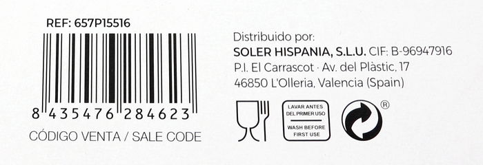 Oberglas Set 6 Vasos "Passion" 55 cl