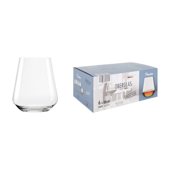 Oberglas Set de 6 Vasos Passion 55cl