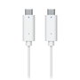 Ubiquiti AI Theta Cable de Audio de Repuesto 1 m (3.3 ft) PVC con Forro de Tela Tejido Blanco