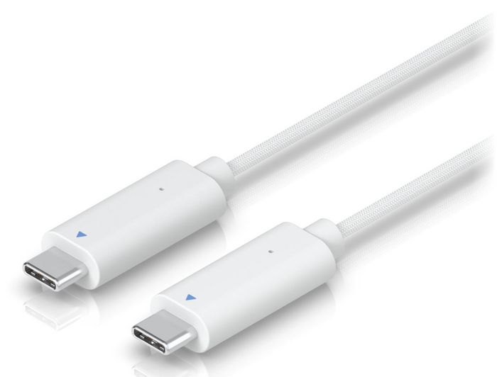 Ubiquiti AI Theta Cable de Audio de Repuesto 1 m (3.3 ft) PVC con Forro de Tela Tejido Blanco
