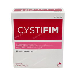 NOVATECH Cystifim 30 Sticks Monodosis Arándano Rojo Vías Urinarias