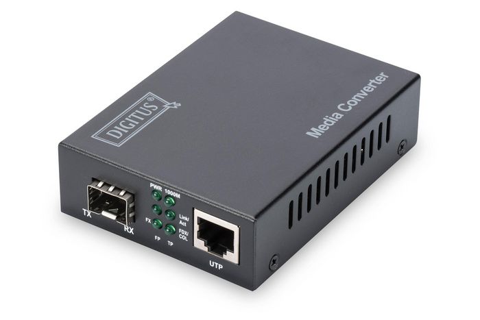 Digitus DN-82130 Convertidor de medios Gigabit Ethernet RJ45/SFP