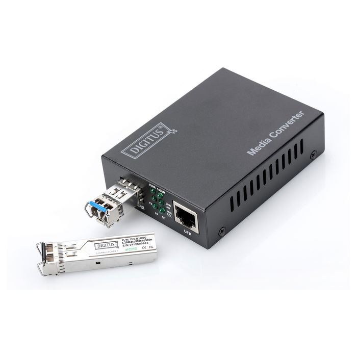 Digitus DA-70257 Medienkonverter Gigabit Ethernet RJ45 a SFP