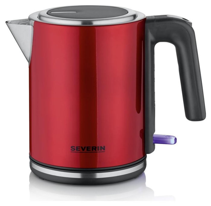 Severin WK 3427 Hervidor de Agua Rojo 1L